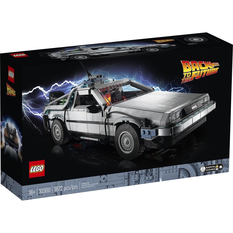 【亞當與麥斯】LEGO 10300 Back to the Future Time Machine