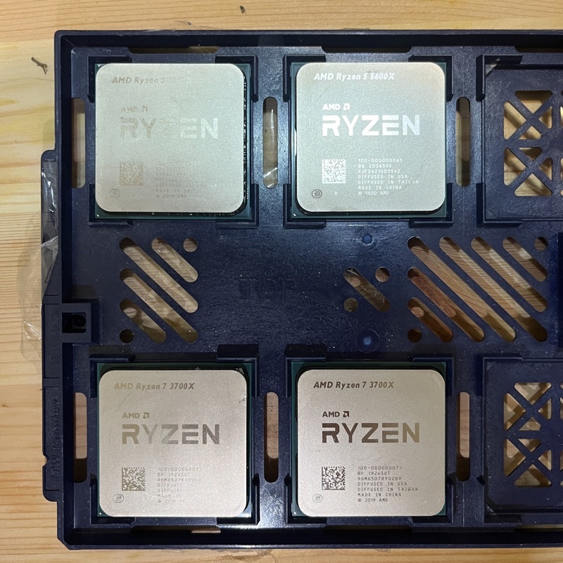 台灣現貨AMD Ryzen R5 R7 R9 3700 3800 5700 5800 5900 AM4 CPU 散片