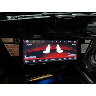 BMW F10 F11 G30 G31液晶螢幕 改裝升級智慧語音顯示屏 空調 冷氣 電臺 原車按鍵 觸碰螢幕