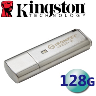 金士頓Kingston IronKey Locker+ 50 128G USB 加密隨身碟(IKLP50/128GB)