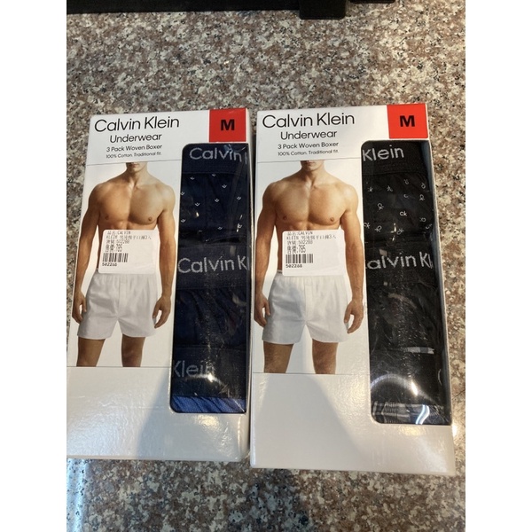 瑞比🐰 Calvin Klein CK 凱文克萊 男純棉平織平口褲