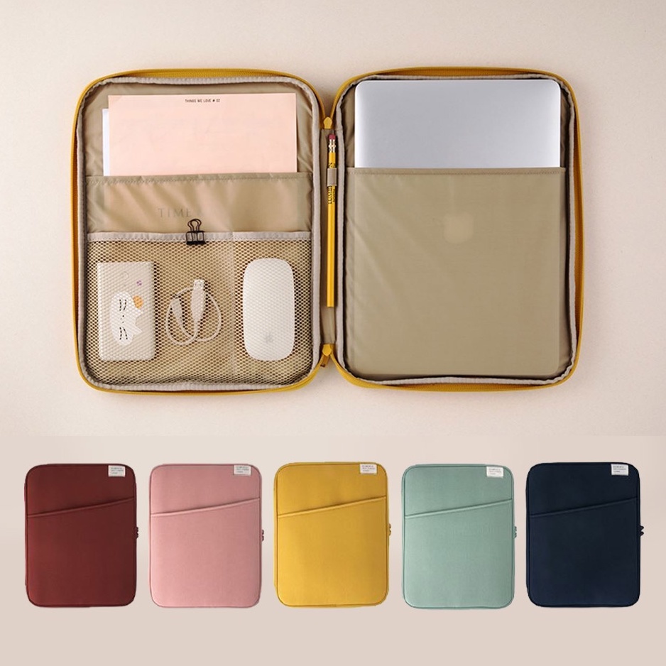 韓國多色平板筆電防撞包 iPad平板電腦包 Macbook Neo 13/14/15/16 Air M1~M5內膽收納包