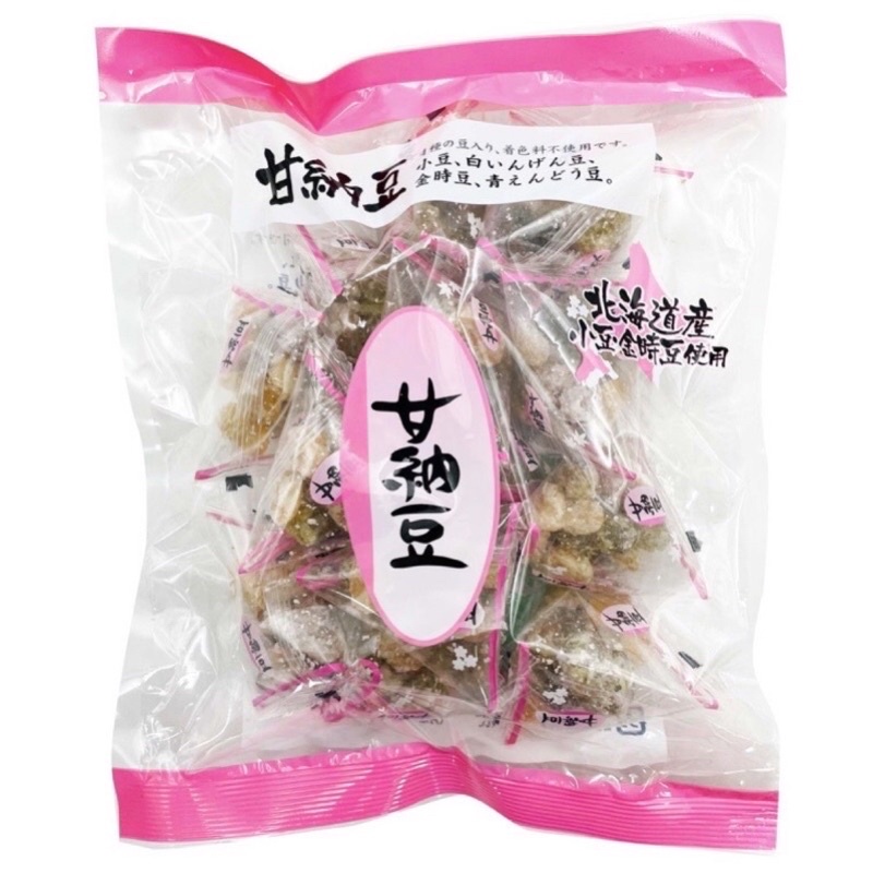 日本 北海道產 小豆金時豆 甘納豆 三角包裝