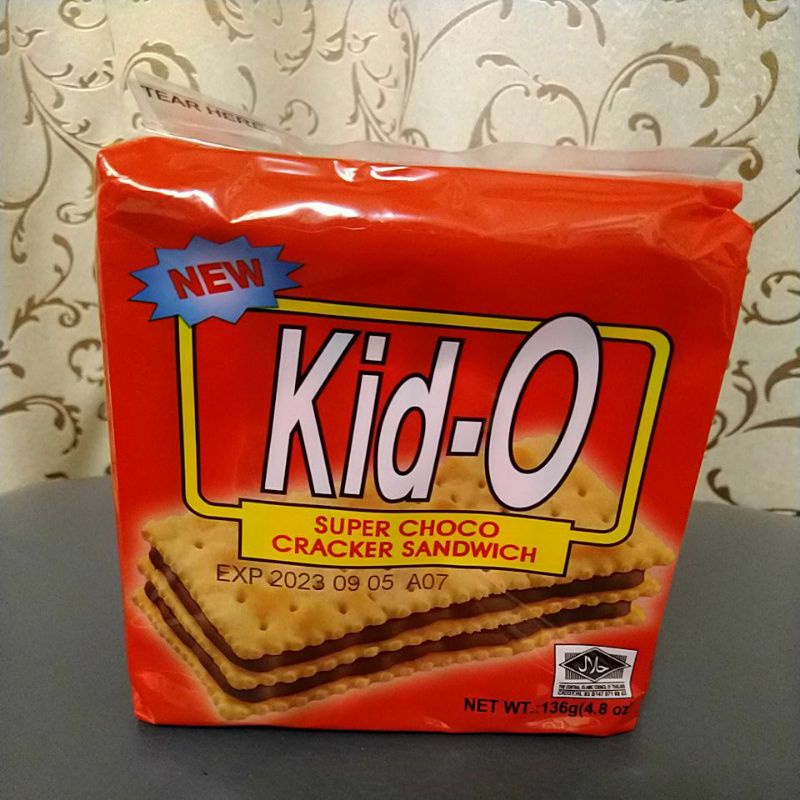 kid-O 三明治餅乾 巧克力口味 136公克(17公克8入)(原價45) 非即期品 蝦皮最佛心價