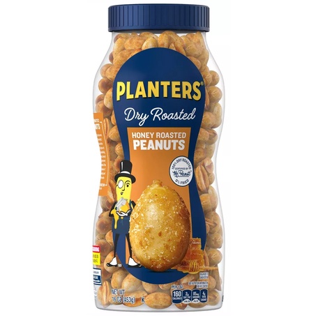 [預購]  Planters Peanuts Honey Roasted 紳士牌 蜂蜜 🐝 花生