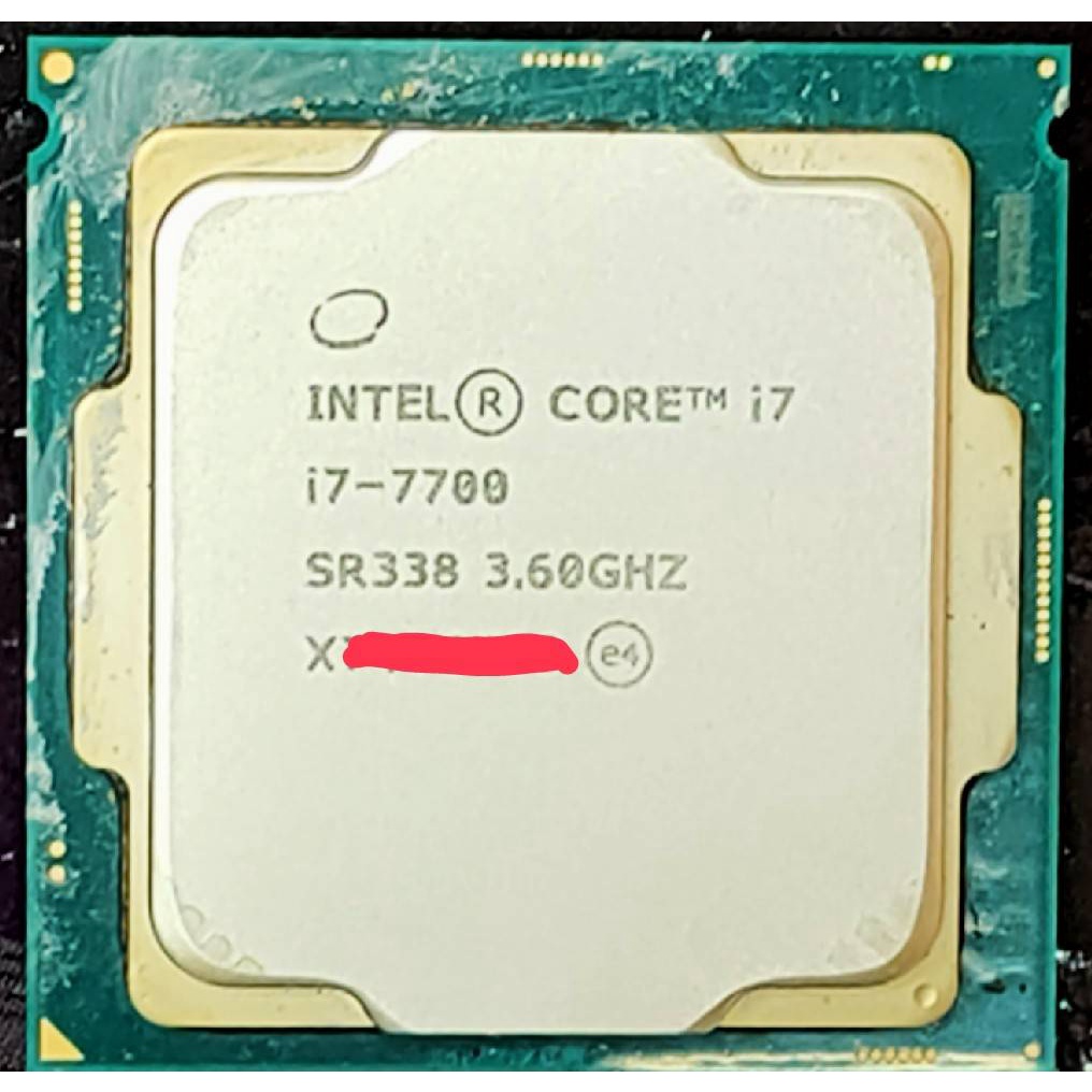 二手 中古 良品 可刷卡 CPU 七代 i7-7700 4核8緒 1151腳位 3.6GHz ~ 4.2GHz