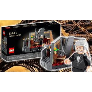 榮升 LEGO 40579「艾菲爾的公寓」多少人夢想前往的塔頂辦公室
