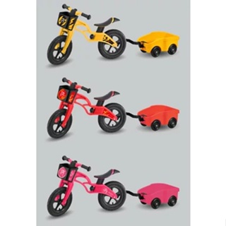 【POPBIKE】 兒童平衡滑步車專用配件 - 拖車 POP BIKE TRALIER - 三款顏色 可選 -石頭單車