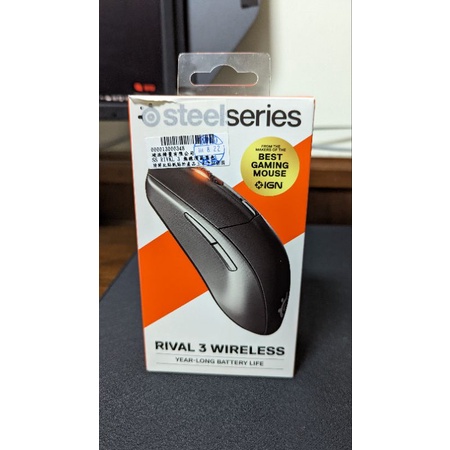 「阿奇拉小舖」賽睿 SteelSeries RIVAL 3 Wireless 無線 滑鼠