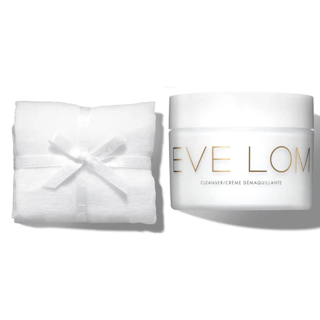 Eve Lom Cleanser 200ml 全能深層潔顏霜/卸妝膏+附瑪姿林綿布 急救面膜 送EVE LOM洗臉髮帶