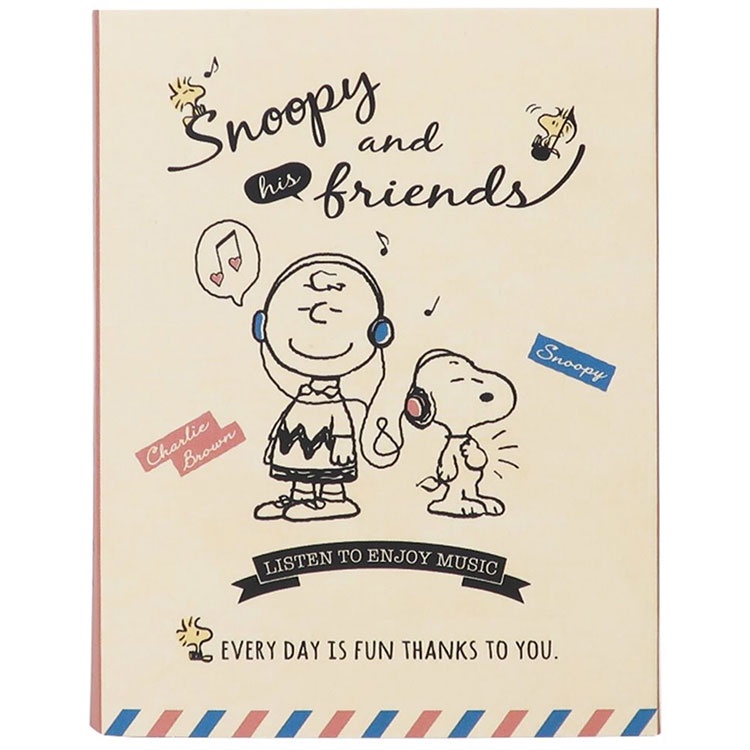 Kamio 書本型多樣式自黏便利貼 索引貼冊 SNOOPY&查理布朗 KM27471