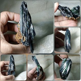 《晶華》水晶 礦物 巴西 藍鐵礦 Vivianite 02G20