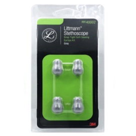 3M™ Littmann® 心臟科精密型聽診器配件組 40002, 耳竇2 付, 灰色