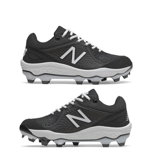 零碼US12 免運 NB NEW BALANCE 棒壘膠釘鞋 壘球膠釘鞋 PL3000K5-2E 黑色