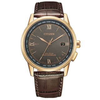 【柏儷鐘錶】Citizen 星辰錶 電波對時 藍寶石水晶玻璃 皮帶錶 CB0158-10H