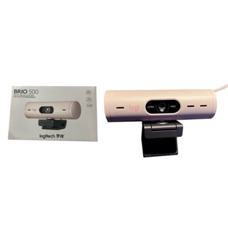 羅技 Logitech BRIO 500 (玫瑰粉) USB-C Full HD 1080p 網路攝影機(平行進口)