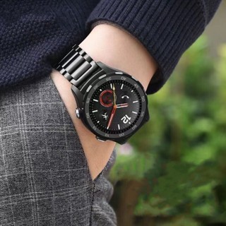 時尚金屬錶帶 不鏽鋼錶帶 適用 三星 galaxy watch 6 54 佳明 小米通用20/22mm 955 折疊卡扣