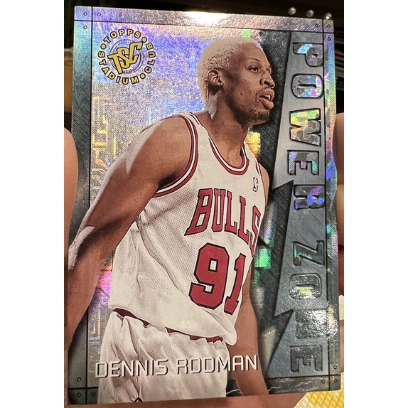 NBA 球員卡 Dennis Rodman 1995-96 Stadium Club Power Zone