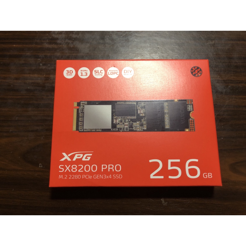 ADATA SX8200Pro 256GBXPG m.2 SSD SX8200 Pro 威剛
