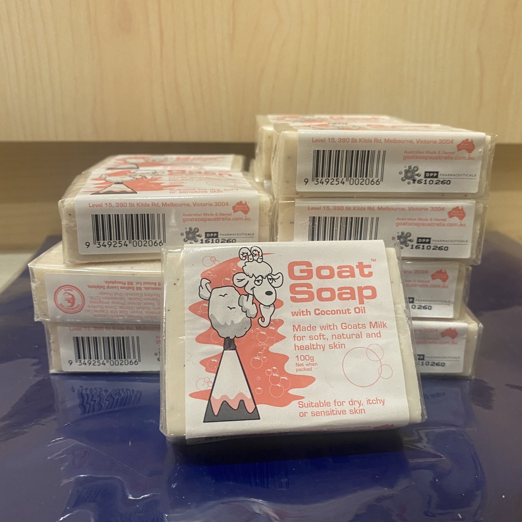過年正常出貨 出清至1/25 澳洲Goat Soap 澳洲羊奶皂 椰子油