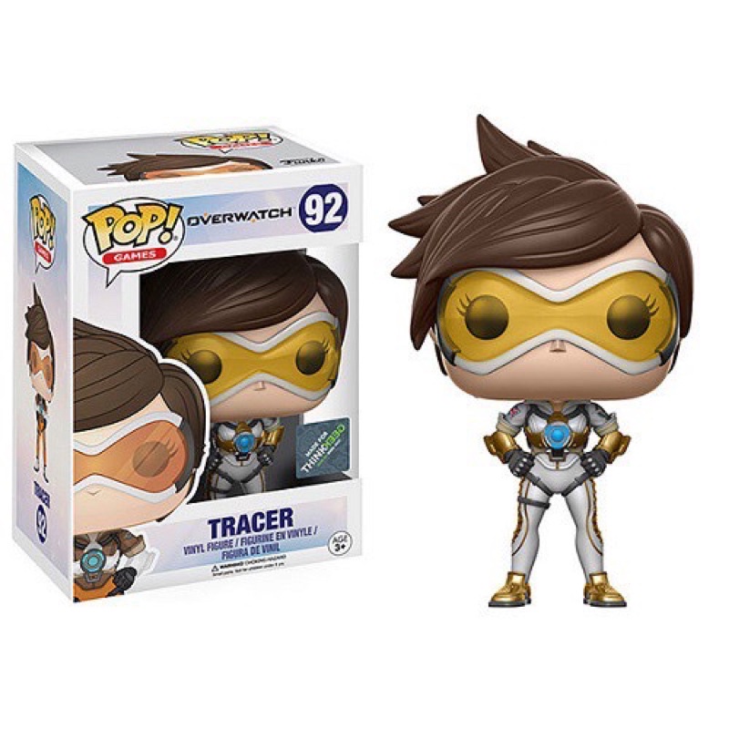 FUNKO POP 遊戲系列 鬥陣特攻 OVERWATCH #92 閃光 TRACER