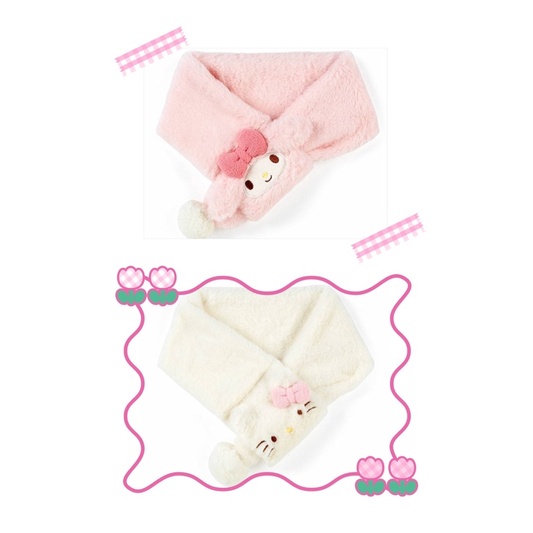🌟三麗鷗兒童造型圍巾 🌟 #kitty圍巾#美樂蒂圍巾#三麗鷗圍巾#兒童圍巾#造型圍巾