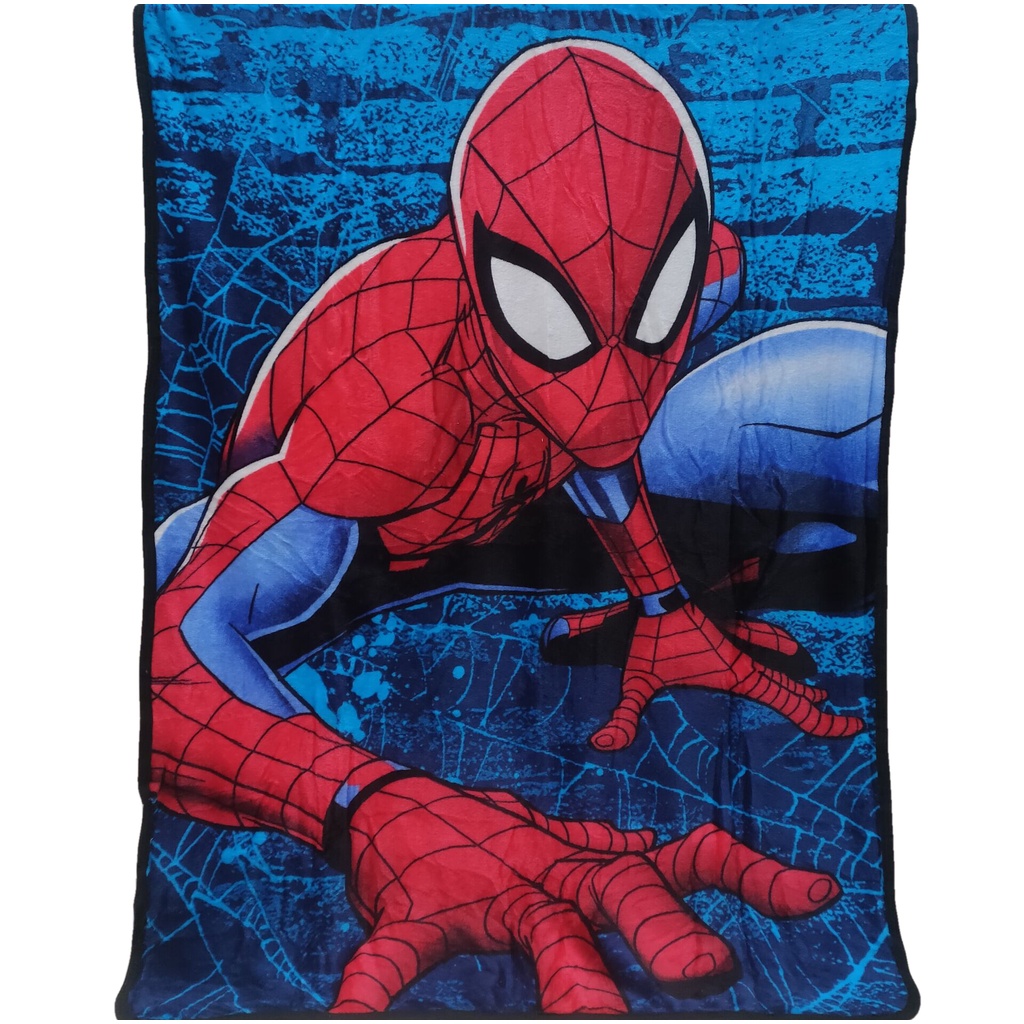[現貨]蜘蛛人蓋毯 SPIDER MAN空調毯 大樓爬牆 復仇者聯盟英雄 電腦午睡毯交換生日禮品