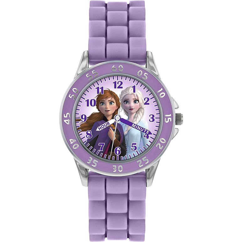 預購🚀正貨🚀英國專櫃  兒童 指針錶 學習手錶 手錶 兒童錶  frozen 迪士尼 冰雪奇緣 艾莎公主 安娜