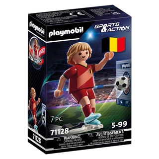 playmobil 摩比人積木 世界盃足球 比利時 PM71128
