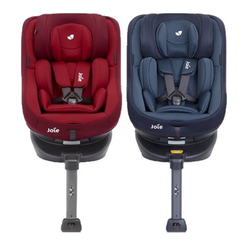 奇哥 Joie Spin360 Isofix 0-4歲全方位汽座(紅/藍）各一台 雙胞胎標配！