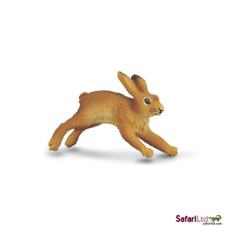 動物模型 Safari 奔跑跳躍的兔子 兔 絕版