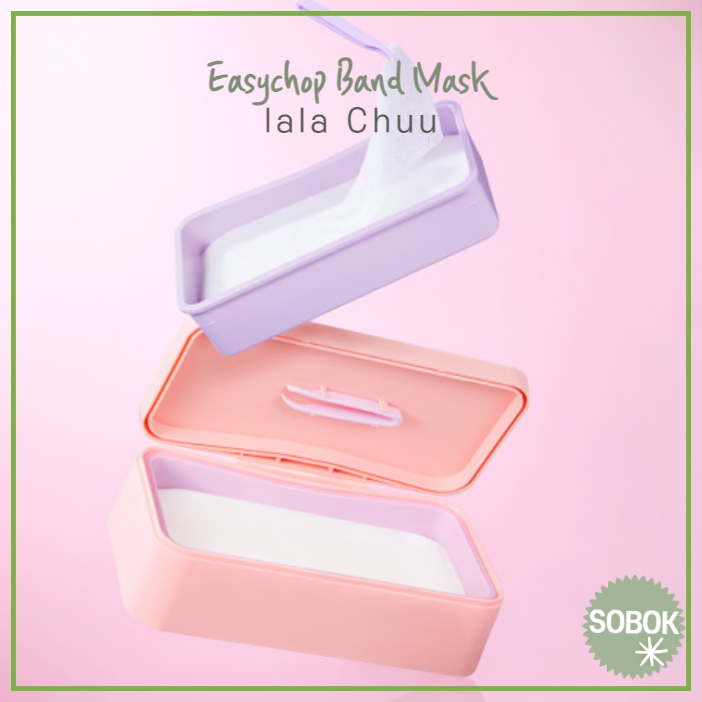 [lala Chuu] Easychop Band 面膜 3Types 60 張 / lalaChuu 面膜