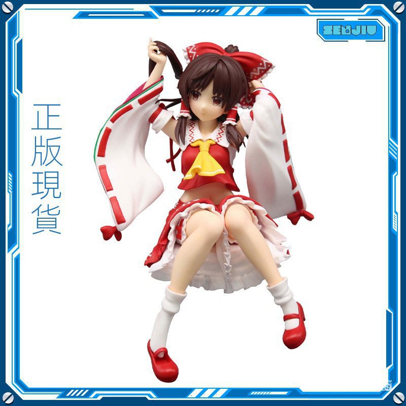 限時下殺 FURYU 東方Project 傅麗靈夢 壓泡麵 景品手辦限定週邊 玩偶 公仔 收藏品 愛好  周