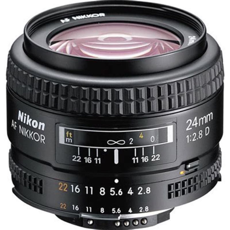(台中柯達行）Nikon AF 24mm f2.8D 鏡頭 免運費💳