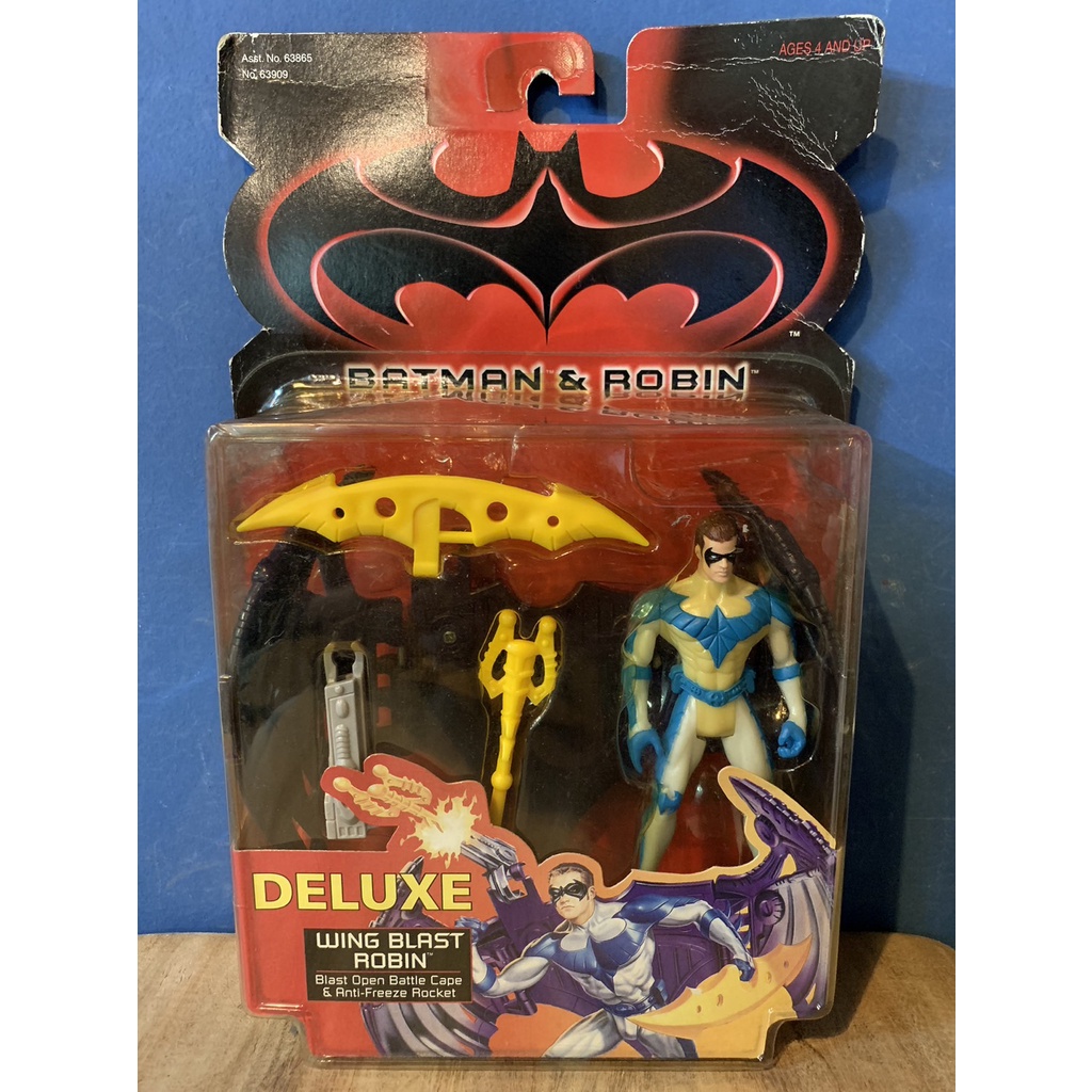 KENNER 肯納 BATMAN&amp;ROBIN 蝙蝠俠 WING BLAST ROBIN 羅賓 吊卡