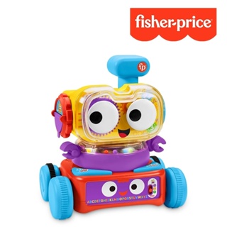 Fisher-Price 費雪 四合一學習機器人(6個月-5歲都可以玩)玩具