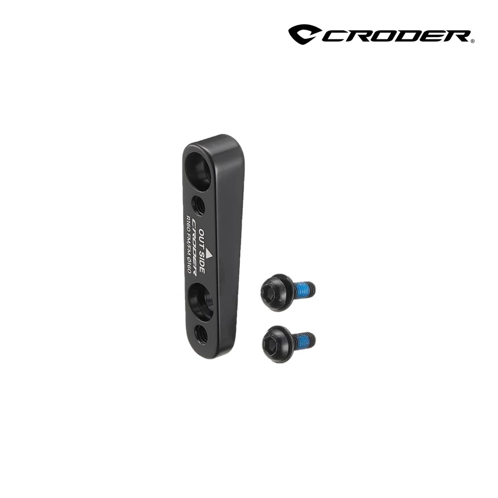 【CRODER】碟煞轉接座 Flat Mount (FM) 140mm 轉 160mm 車架(後煞車)適用👍