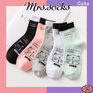 Mrs. Mrs. Mrs.socks Snibuy Cat 系列可愛襪子船員襪女襪男 Stoking Stocking