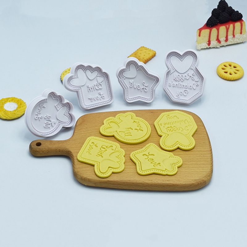 【現貨】🍊加厚情人節 心形 愛心3D彈簧餅乾模 手壓模 立體 造型可愛 餅乾切模 烘焙