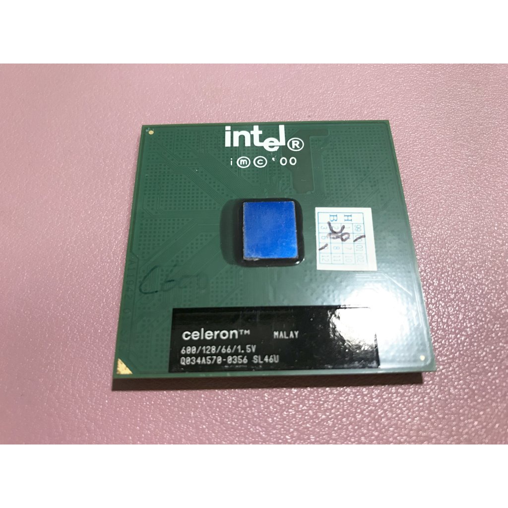 Intel Celeron 600 128K 66FSB Socket370 CPU