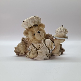 二手 熊熊 熊寶寶 陶瓷擺件 擺飾品