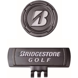 BINGO! BRIDGESTONE 普利司通 高爾夫球標 高爾夫帽夾 時尚設計 方便攜帶 易扣 強磁吸附 球標