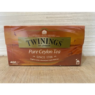 **愛洛奇**英國 TWININGS 唐寧茶 極品錫蘭茶 (2g×25入)