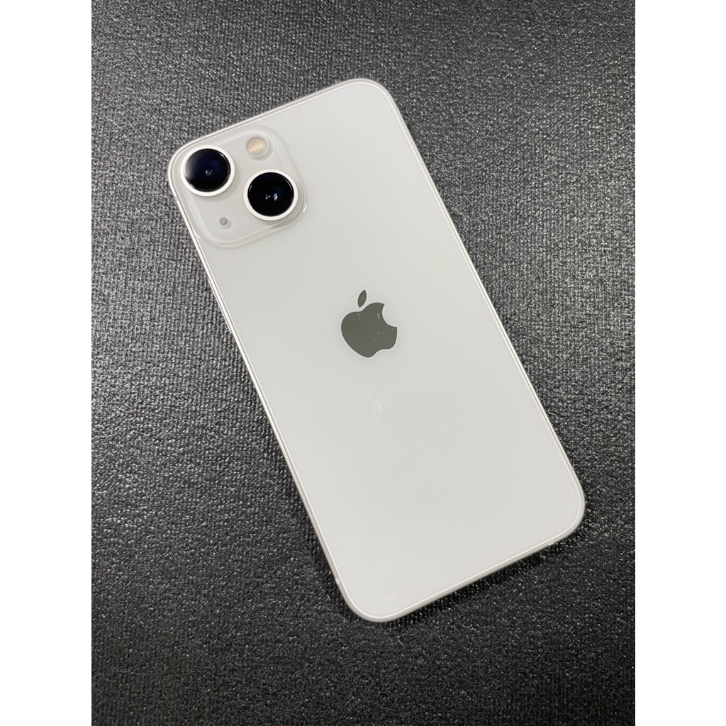 【有隻手機】Apple iPhone13 mini 星光色(白) 128G-(目前電池健康度100%)-二手的手機