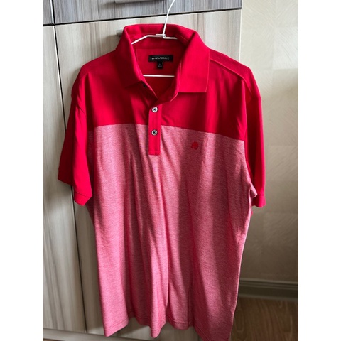 美國購入全新BANANA REPUBLIC紅色POLO衫XL號