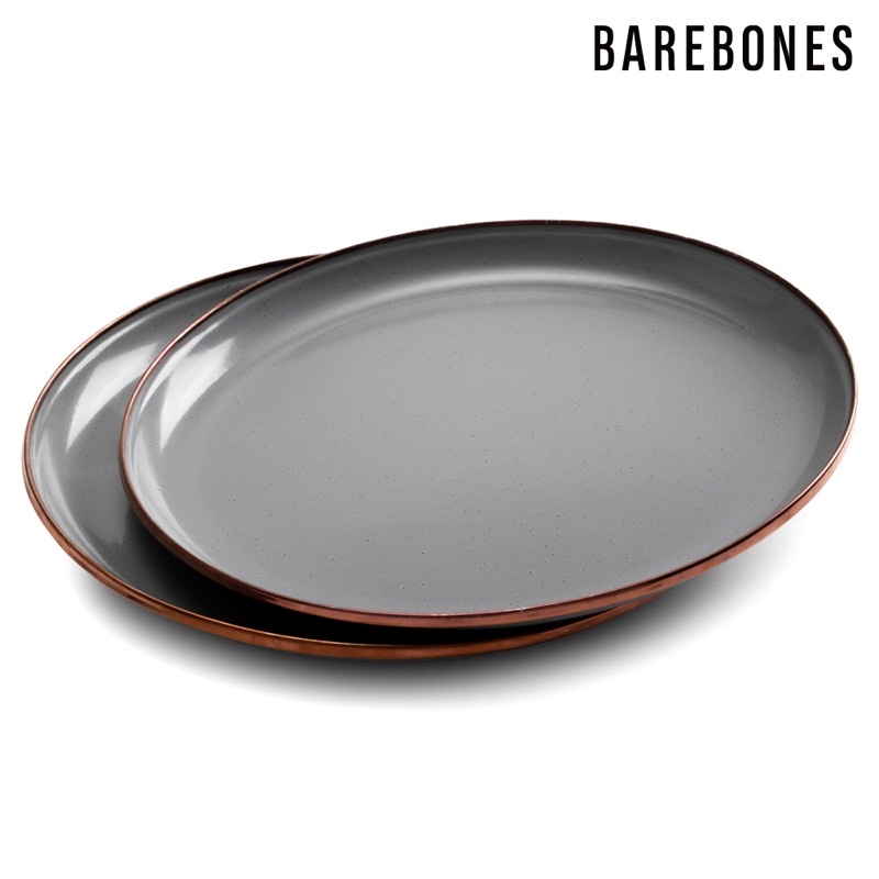 【兩入一組】Barebones CKW-358 1 琺瑯盤組 Enamel Plate (11") / 石灰