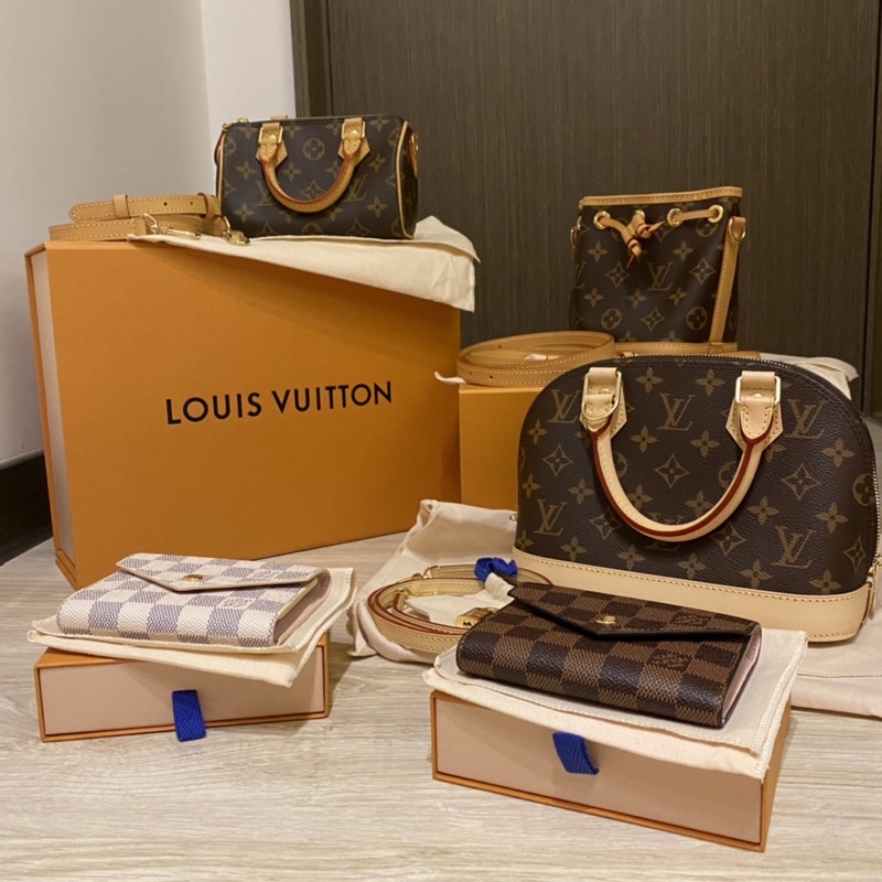 Louis Vuitton LV nano speedy/nano noe/alma bb/Victorine 皮夾