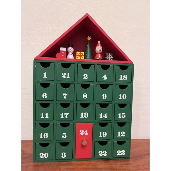 【Mark’s】聖誕節倒數日曆 交換禮物 收納櫃 文具收納盒 飾品收納盒