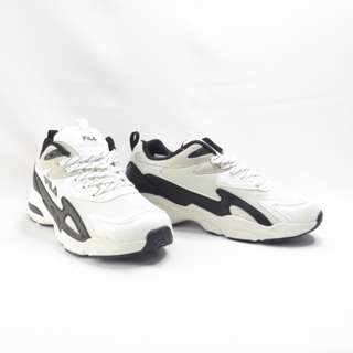 FILA WAVELET 女 復古 休閒 老爹鞋 厚底增高 5J906W100 白灰黑【iSport愛運動】