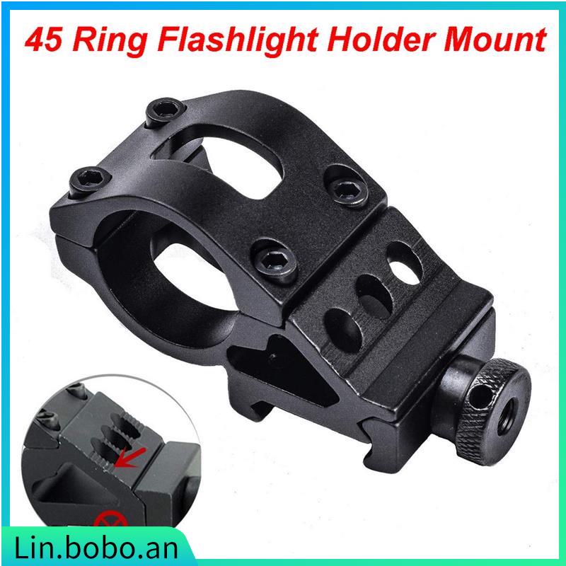 45 Ring Flashlight Holder Mount Fit 25.4mm/30mm
